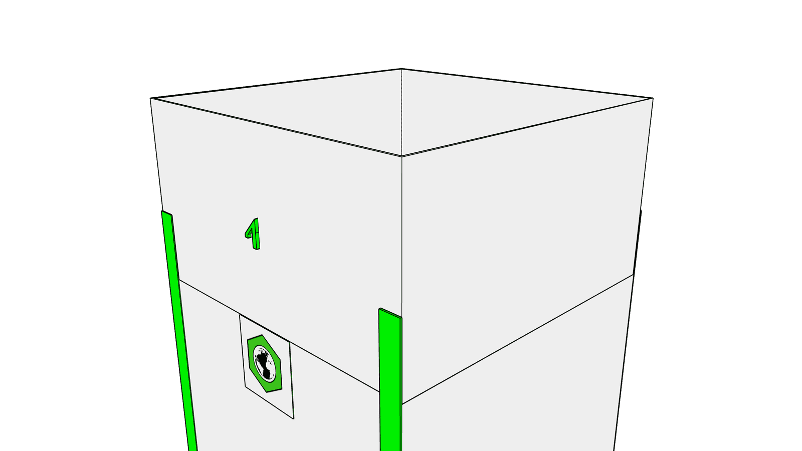 Big Bag 100x100x200cm, SWL 1000kg, SF:5:1