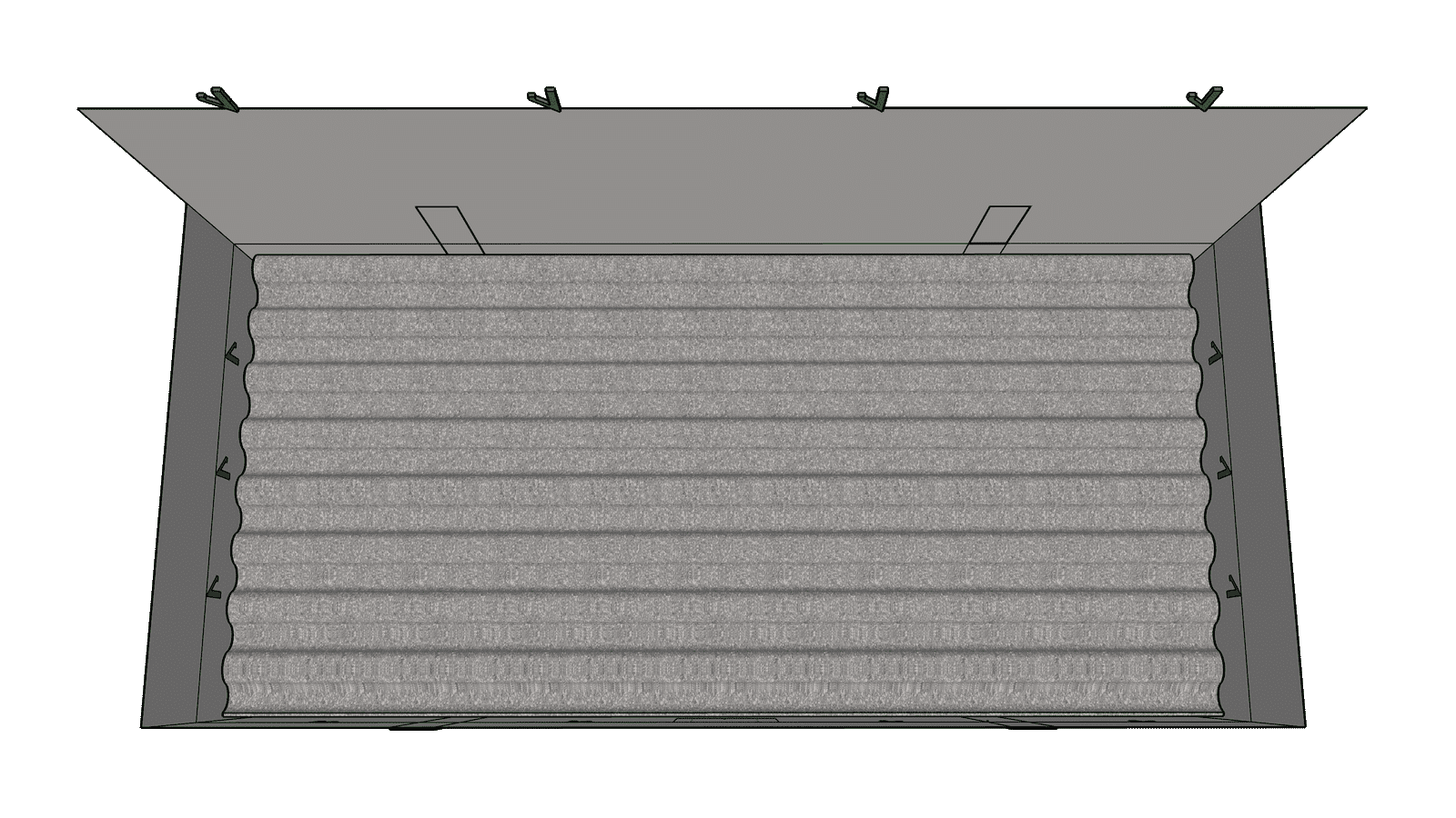Plattenbag 260x125x30cm, SWL 1500kg, SF:5:1